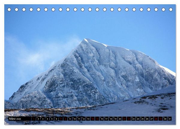 Produktbild: Eiger, M&ouml;nch und Jungfrau 2026 (Tischkalender 2026 DIN A5 quer), CALVENDO Monatskalender