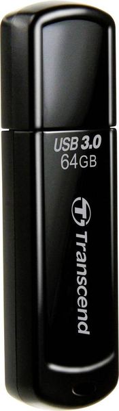 Transcend JetFlash® 700 USB-Stick 64GB Schwarz TS64GJF700 USB 3.2 Gen 1 (USB 3.0)