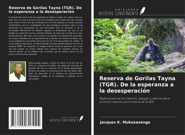 Produktbild: Reserva de Gorilas Tayna (TGR). De la esperanza a la desesperaci&oacute;n