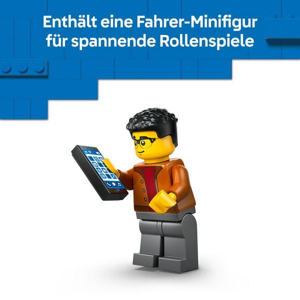 Produktbild: LEGO City 60486 Elektro-Supersportwagen, Spielzeug Auto mit Minifigur
