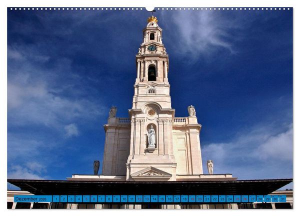 Produktbild: Wallfahrt nach Fatima (Wandkalender 2026 DIN A2 quer), CALVENDO Monatskalender