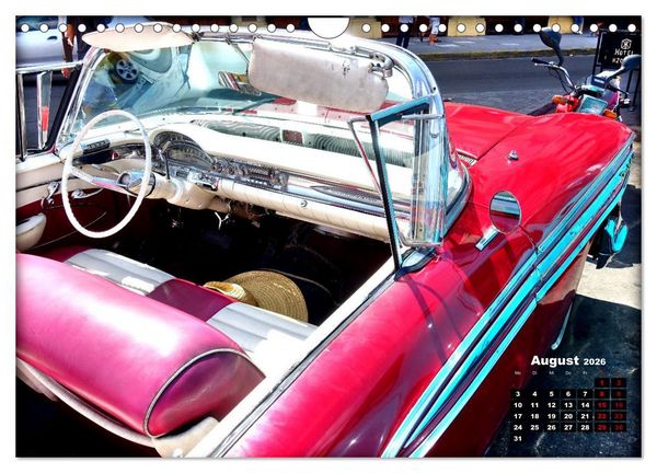 Produktbild: Der rote Star . Oldsmobile Starfire 98 (Wandkalender 2026 DIN A4 quer), CALVENDO Monatskalender