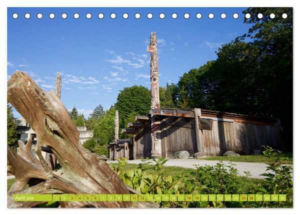 Produktbild: Wunderbares Vancouver - 2026 (Tischkalender 2026 DIN A5 quer), CALVENDO Monatskalender