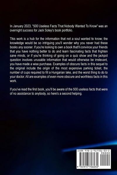Produktbild: Another 500 Useless Facts That Nobody Wanted To Know