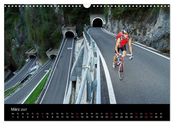 Produktbild: Alpenp&auml;sse auf dem Rennrad Vol. 2 (Wandkalender 2027 DIN A3 quer), CALVENDO Monatskalender
