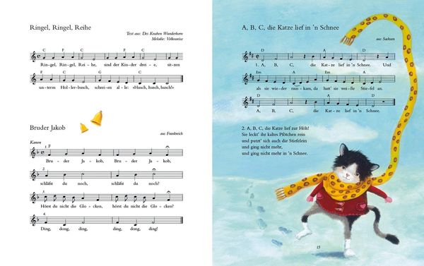 Produktbild: Die sch&ouml;nsten Lieder f&uuml;r Gro&szlig; und Klein