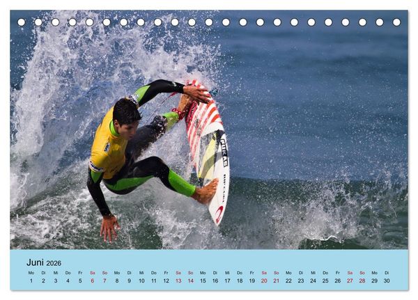 Produktbild: Nazare (Tischkalender 2026 DIN A5 quer), CALVENDO Monatskalender