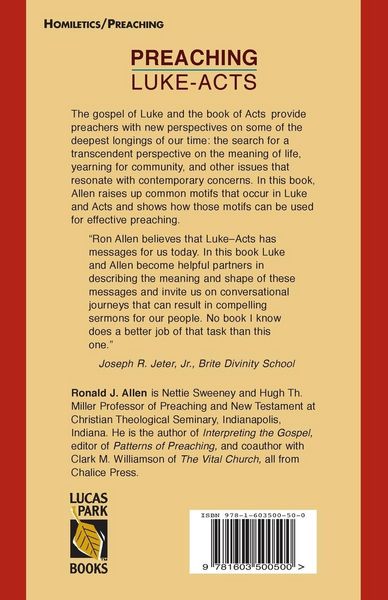 Produktbild: Preaching Luke-Acts