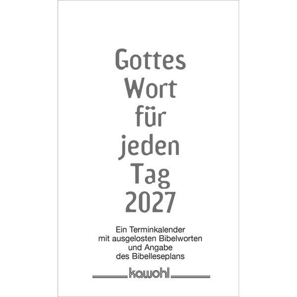 Produktbild: Gottes Wort f&uuml;r jeden Tag 2027