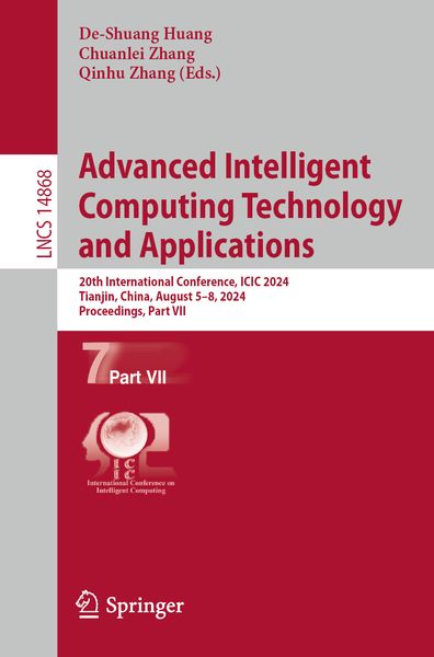 Produktbild: Advanced Intelligent Computing Technology and Applications