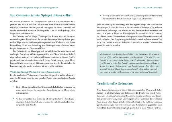 Anleitung für dein Buch der grünen Magie