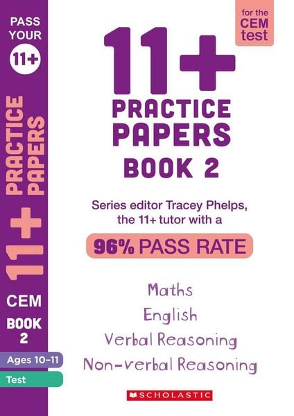 Produktbild: 11+ Practice Papers for the CEM Test Ages 10-11 - Book 2