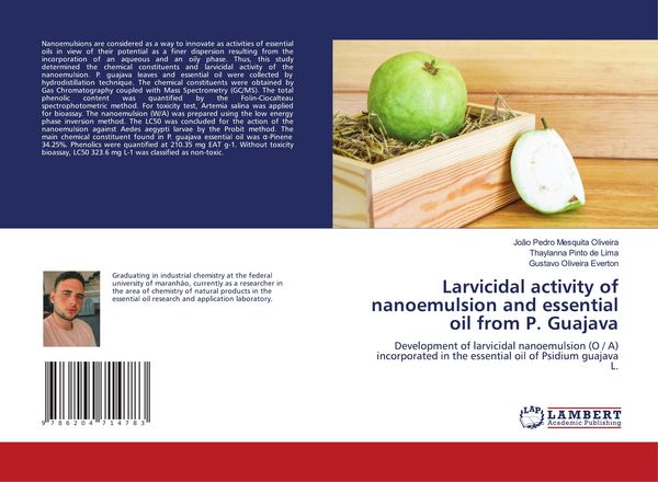 Produktbild: Larvicidal activity of nanoemulsion and essential oil from P. Guajava