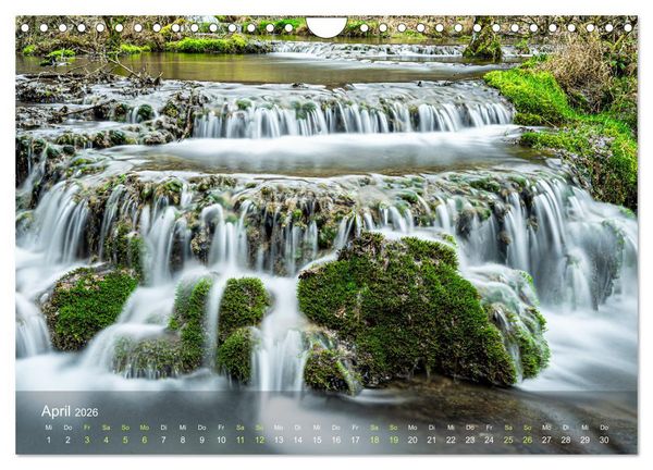 Produktbild: Idyllische Wasserwelten (Wandkalender 2026 DIN A4 quer), CALVENDO Monatskalender