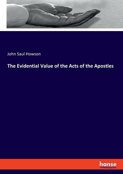 Produktbild: The Evidential Value of the Acts of the Apostles