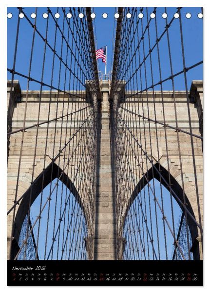 Produktbild: New York City (Tischkalender 2026 DIN A5 hoch), CALVENDO Monatskalender