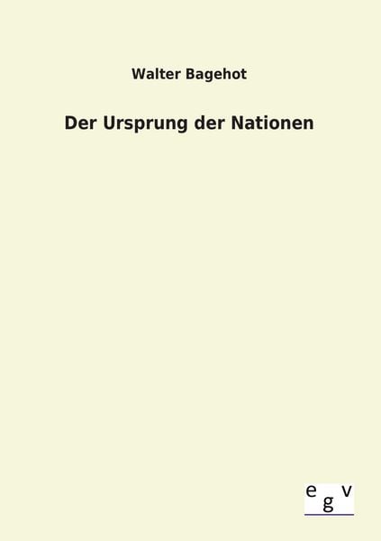 Produktbild: Der Ursprung der Nationen