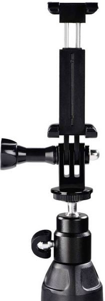 Produktbild: Hama Multi \"4in1\" Tischstativ 1/4 Zoll Arbeitsh&ouml;he=20 - 90 cm Schwarz inkl. Smartphonehalter