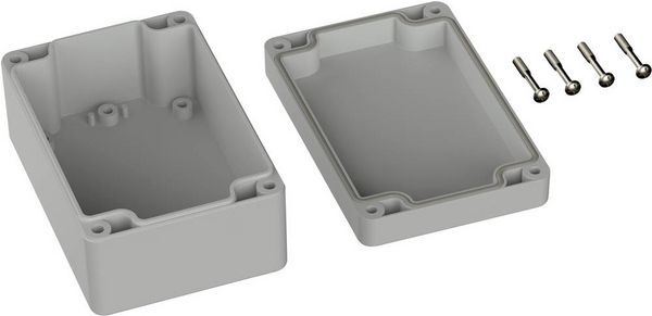 Produktbild: TRU COMPONENTS TC-9065452 Outdoor-Geh&auml;use 120 x 80 x 55 Polycarbonat Lichtgrau (RAL 7035) 1 St.