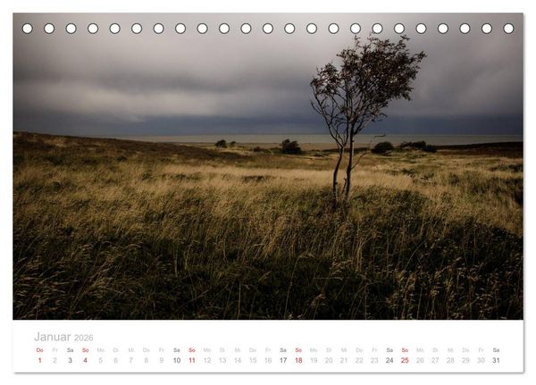 Produktbild: Sylt im Herbst (Tischkalender 2026 DIN A5 quer), CALVENDO Monatskalender