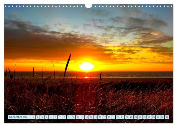 Produktbild: Beach Light Inspiration (Wandkalender 2026 DIN A3 quer), CALVENDO Monatskalender