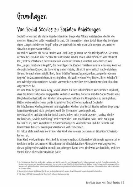 Produktbild: Konflikte l&ouml;sen mit Social Stories