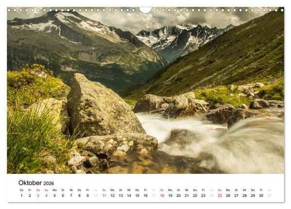 Produktbild: Bergpixel "kreuz und quer durch die Alpen" (Wandkalender 2026 DIN A3 quer), CALVENDO Monatskalender