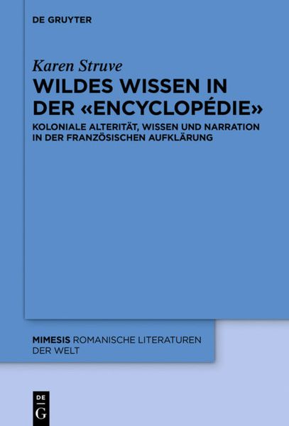 Produktbild: Wildes Wissen in der &laquo;Encyclop&eacute;die&raquo;