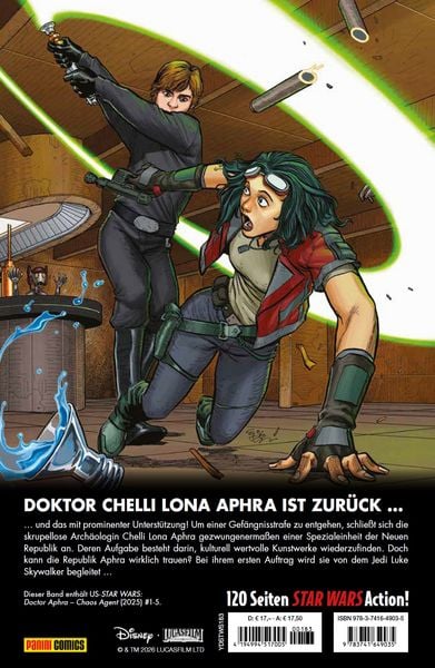 Produktbild: Star Wars Comics: Doktor Aphra - Chaos-Agentin