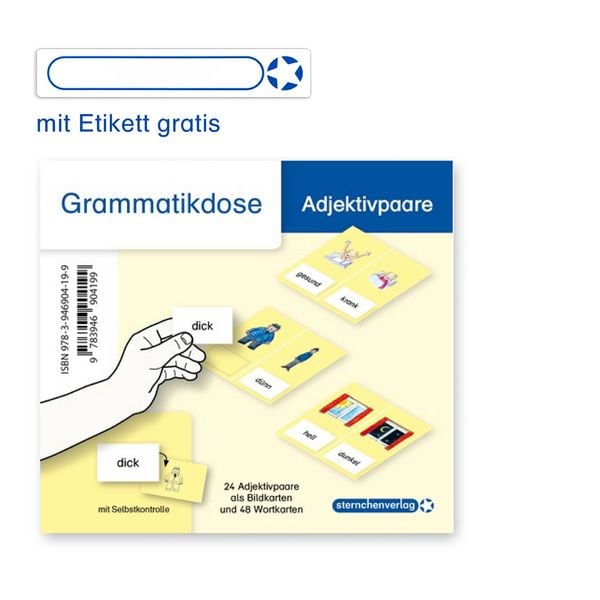 Produktbild: Meine Grammatikdose - Adjektivpaare
