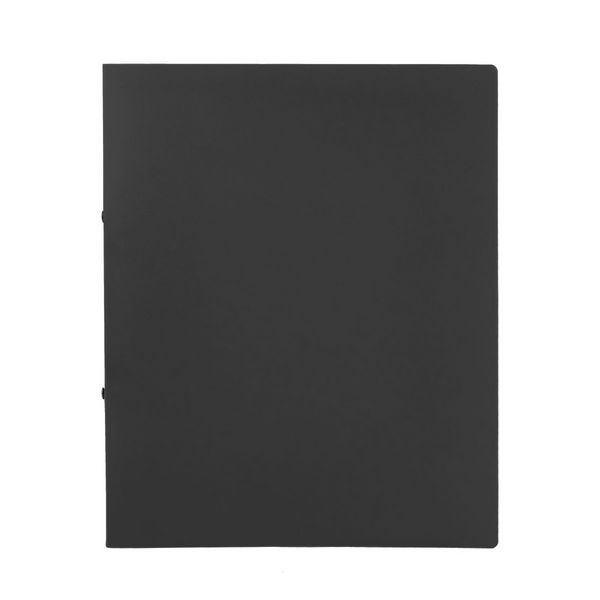 Produktbild: Idena Ringbuch aus Kunststoff 2 Ringe grau DIN A4 R&uuml;ckenbreite 2cm