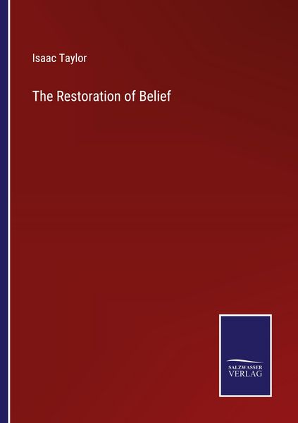 Produktbild: The Restoration of Belief