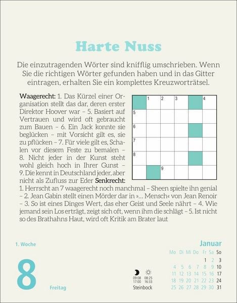 Produktbild: Stefan Heine Rentnerr&auml;tsel Tagesabrei&szlig;kalender 2027
