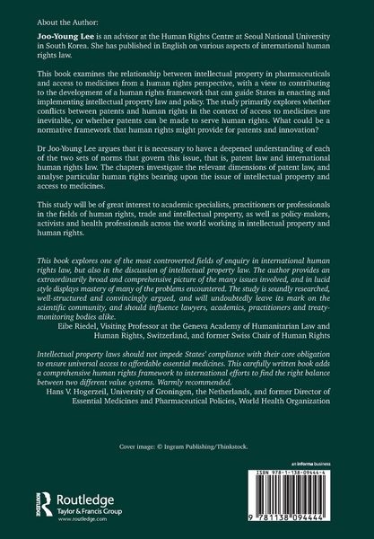 Produktbild: A Human Rights Framework for Intellectual Property, Innovation and Access to Medicines