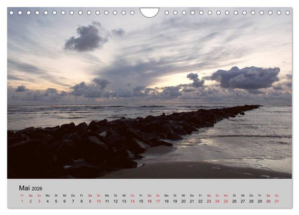 Produktbild: Blicke hinaus aufs Meer (Wandkalender 2026 DIN A4 quer), CALVENDO Monatskalender