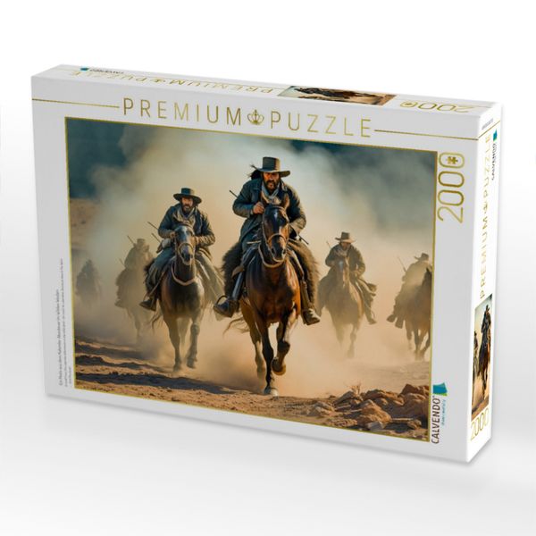Produktbild: CALVENDO Puzzle Ein Motiv aus dem Kalender Abenteuer im Wilden Westen | 2000 Teile Lege-Gr&ouml;&szlig;e 90x67cm Foto-Puzzle f&uuml;r gl&uuml;ckliche Stunden