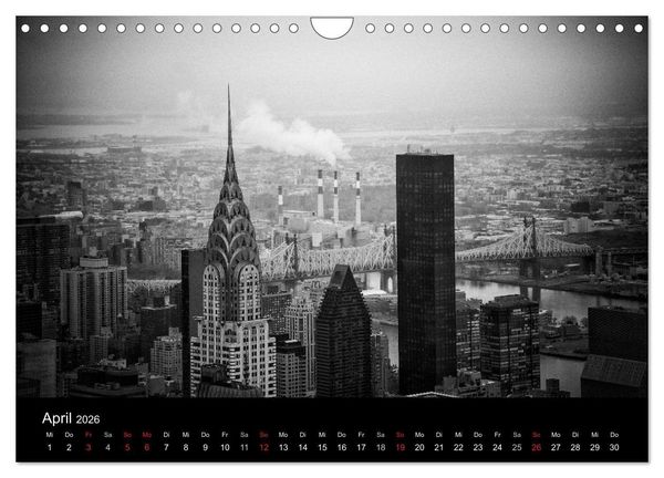 Produktbild: New York 2026 (Wandkalender 2026 DIN A4 quer), CALVENDO Monatskalender