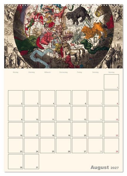 Produktbild: Zu den Sternen - mit Planerfunktion (hochwertiger Premium Wandkalender 2027 DIN A2 hoch), Kunstdruck in Hochglanz