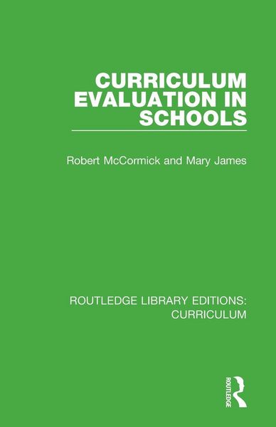Produktbild: Curriculum Evaluation in Schools