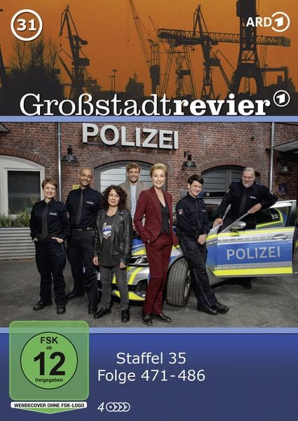 Produktbild: Gro&szlig;stadtrevier 31 - Folge 471 - 486 (Staffel 35) [4 DVDs]