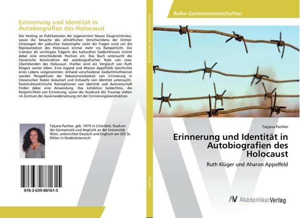Produktbild: Erinnerung und Identit&auml;t in Autobiografien des Holocaust