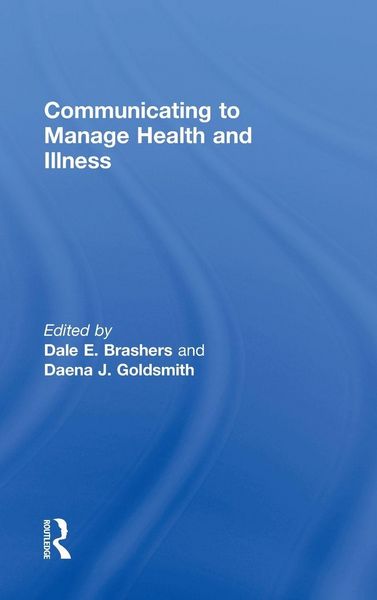 Produktbild: Communicating to Manage Health and Illness