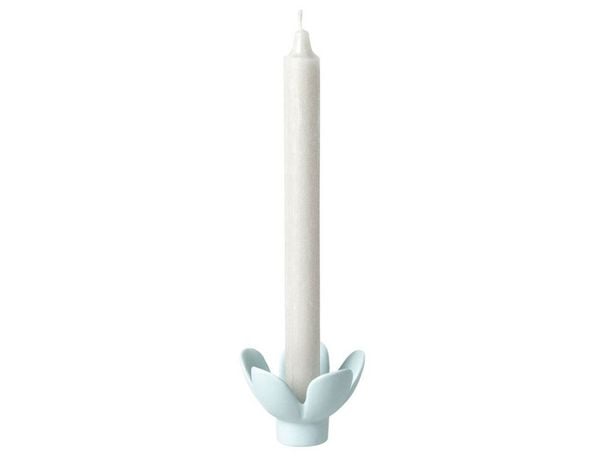 Produktbild: Kerzenhalter Blume blau