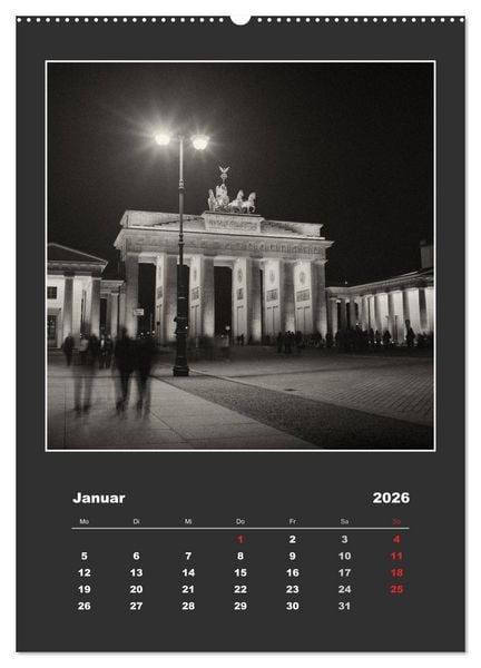 Produktbild: Berlin - Portrait einer Stadt (Wandkalender 2026 DIN A2 hoch), CALVENDO Monatskalender