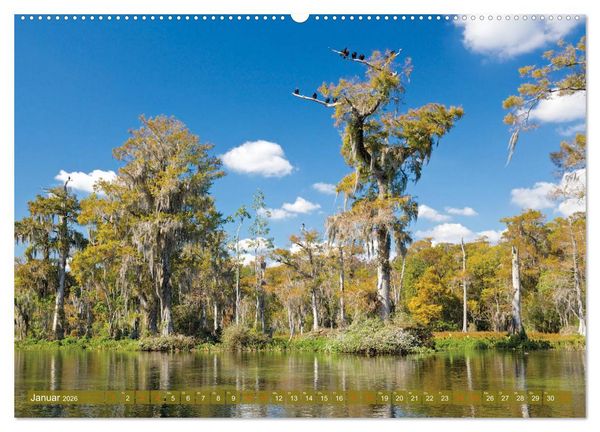Produktbild: GEOclick calendar: Florida (hochwertiger Premium Wandkalender 2026 DIN A2 quer), Kunstdruck in Hochglanz