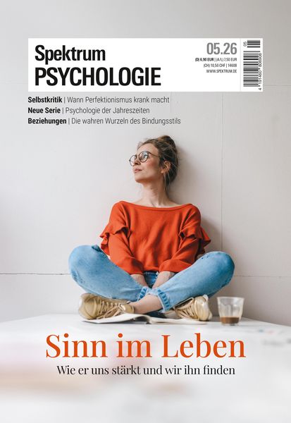 Produktbild: Spektrum Psychologie 5/2026 Sinn im Leben