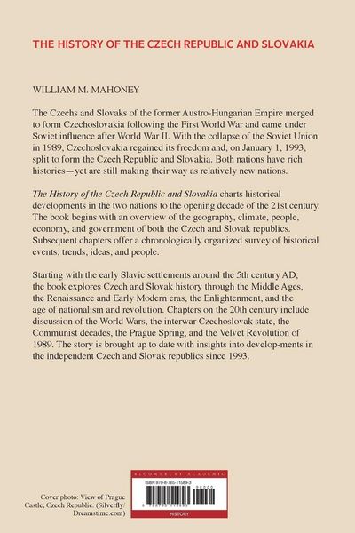 Produktbild: The History of the Czech Republic and Slovakia