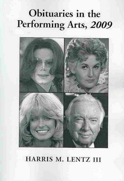 Produktbild: Obituaries in the Performing Arts, 2009