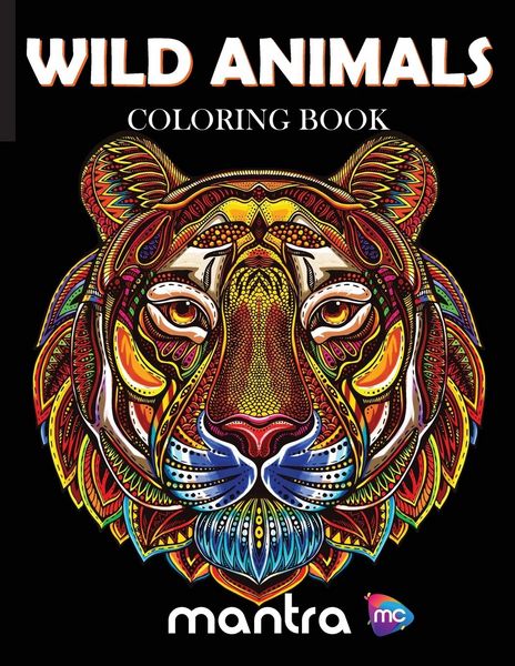 Produktbild: Wild Animals Coloring Book