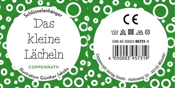 Produktbild: Schl&uuml;sselanh&auml;nger - Das kleine L&auml;cheln (Das kl. Gl&uuml;ck)
